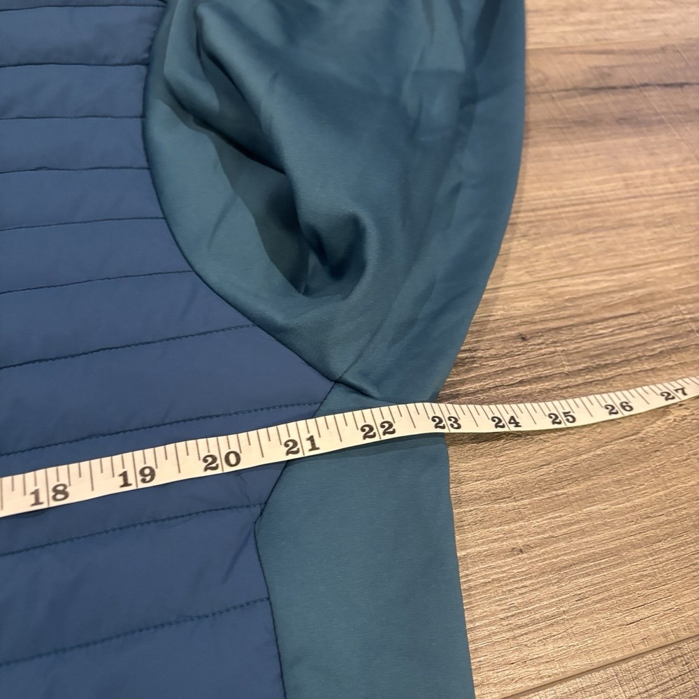GREYSON Yukon Hybrid Golf Jacket Mens XL Blue Quilted Puffer Full Zip Outerwear - Picture 9 of 10